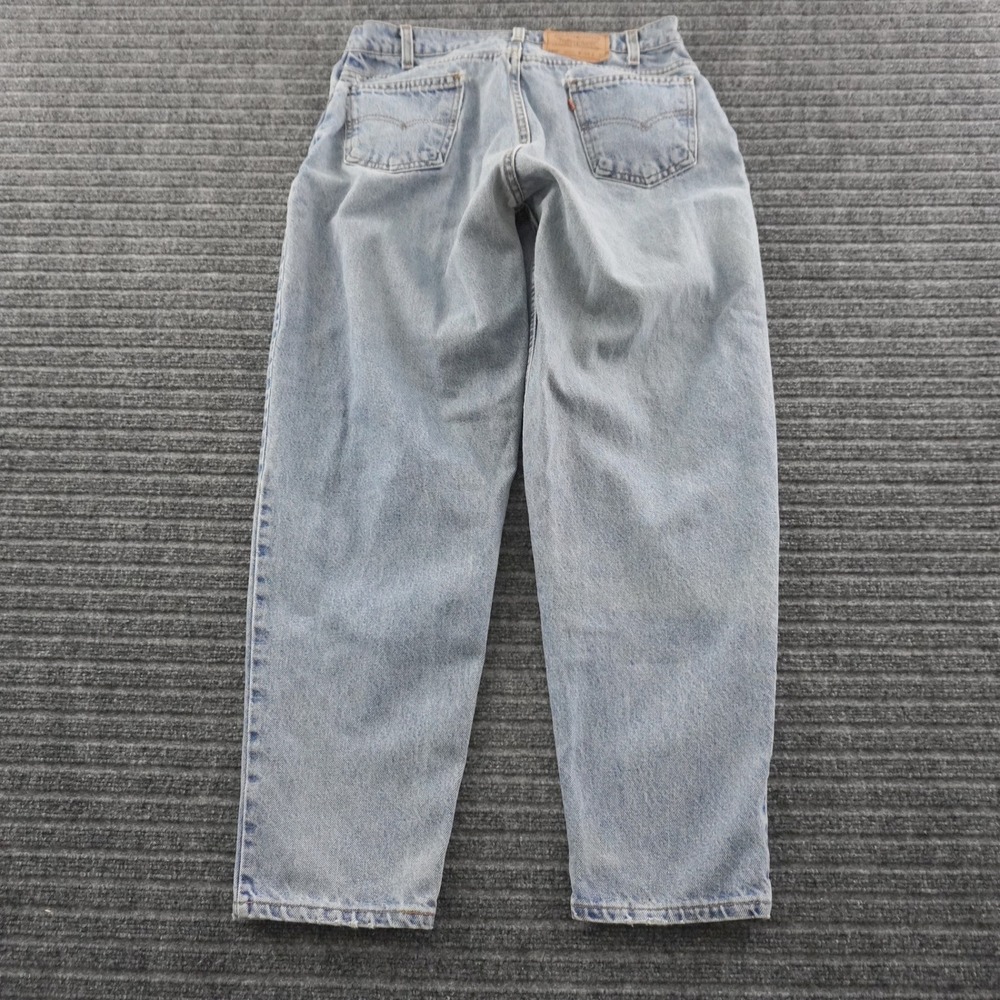 Vintage 90s Levi's 560 Loose Fit Tapered Jeans Mens 33x30 Blue Orange Tab USA